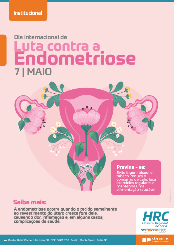 07 de Maio – Dia Internacional da Luta Contra a Endometriose